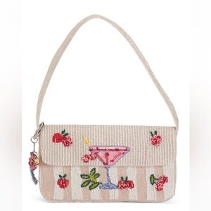 Made in India Pink Cocktail Beaded Bag